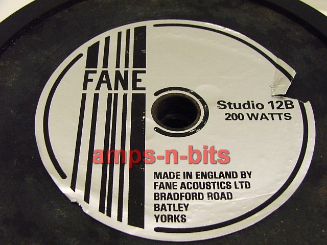 Fane studio hot sale 12b